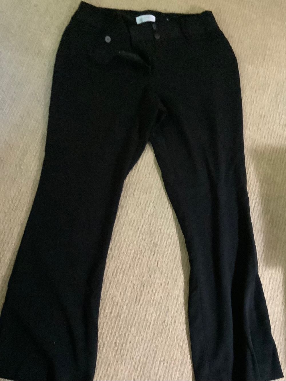 Rafaella Black Slim Dress Pants